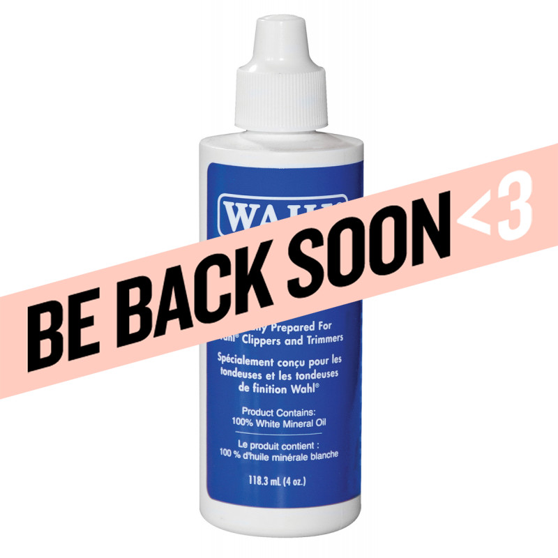 wahl clipper oil 118ml #53315