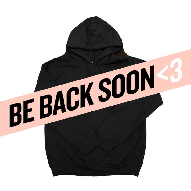 summit cozy hoodie black large - new