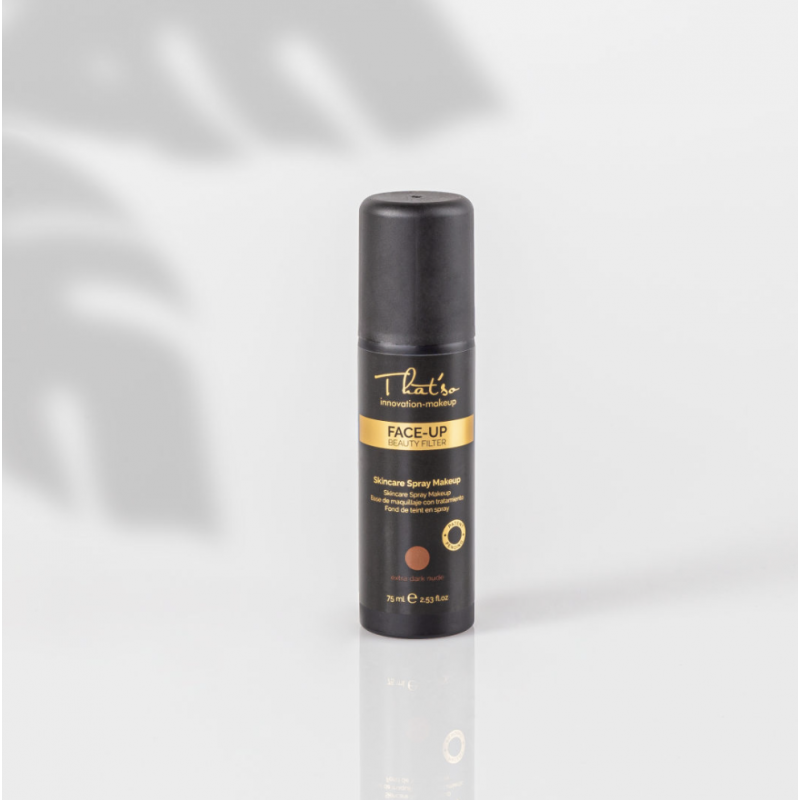 that'so face up extra dark nude foundation 75ml