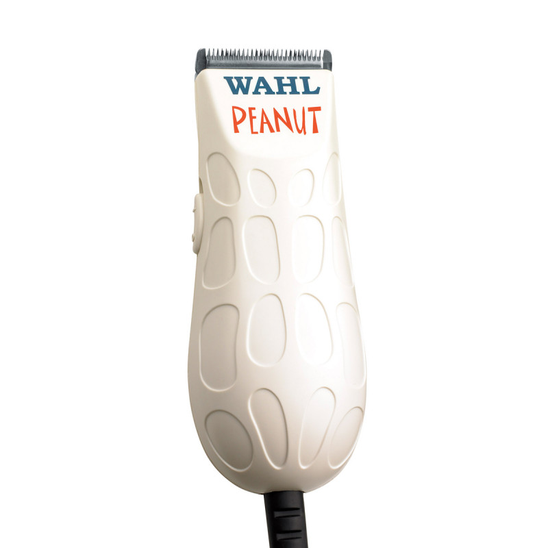 wahl peanutÂ® (white) professional corded miniature clipper/trimmer #56115