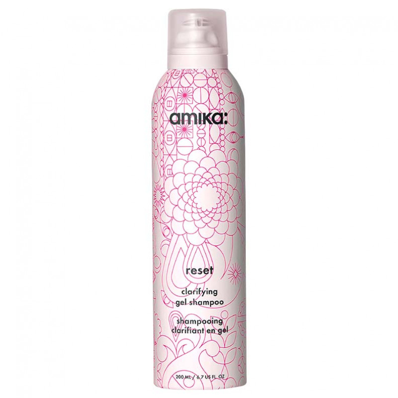 amika: reset clarifying gel shampoo 200ml