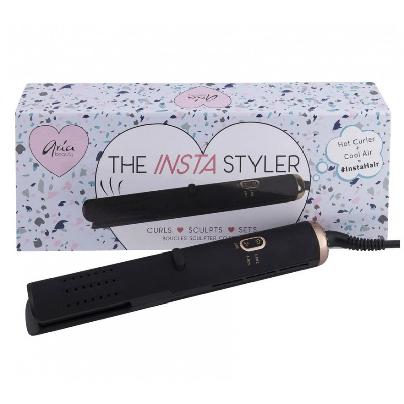 aria insta styler 1â€ ceramic hair straightener
