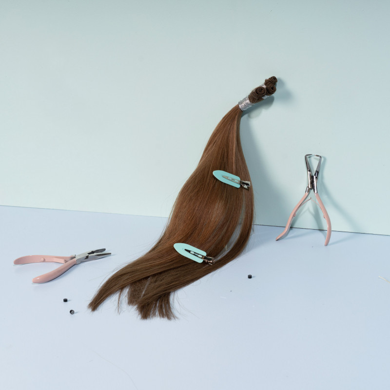 pony hand tied weft (the mini)  teddy 22
