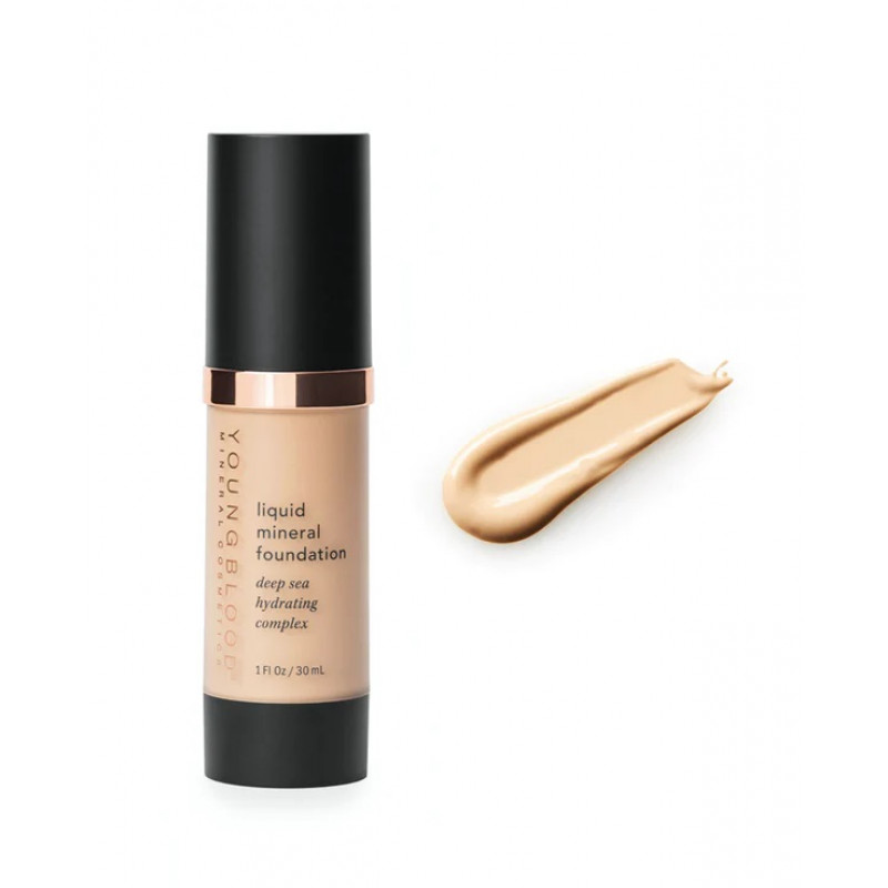 youngblood liquid mineral foundation sun kissed 1 oz